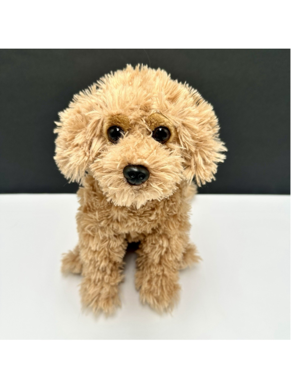 Bearington Collection Labradoodle Puppy Dog 10” Plush Stuffed Animal Toy Soft